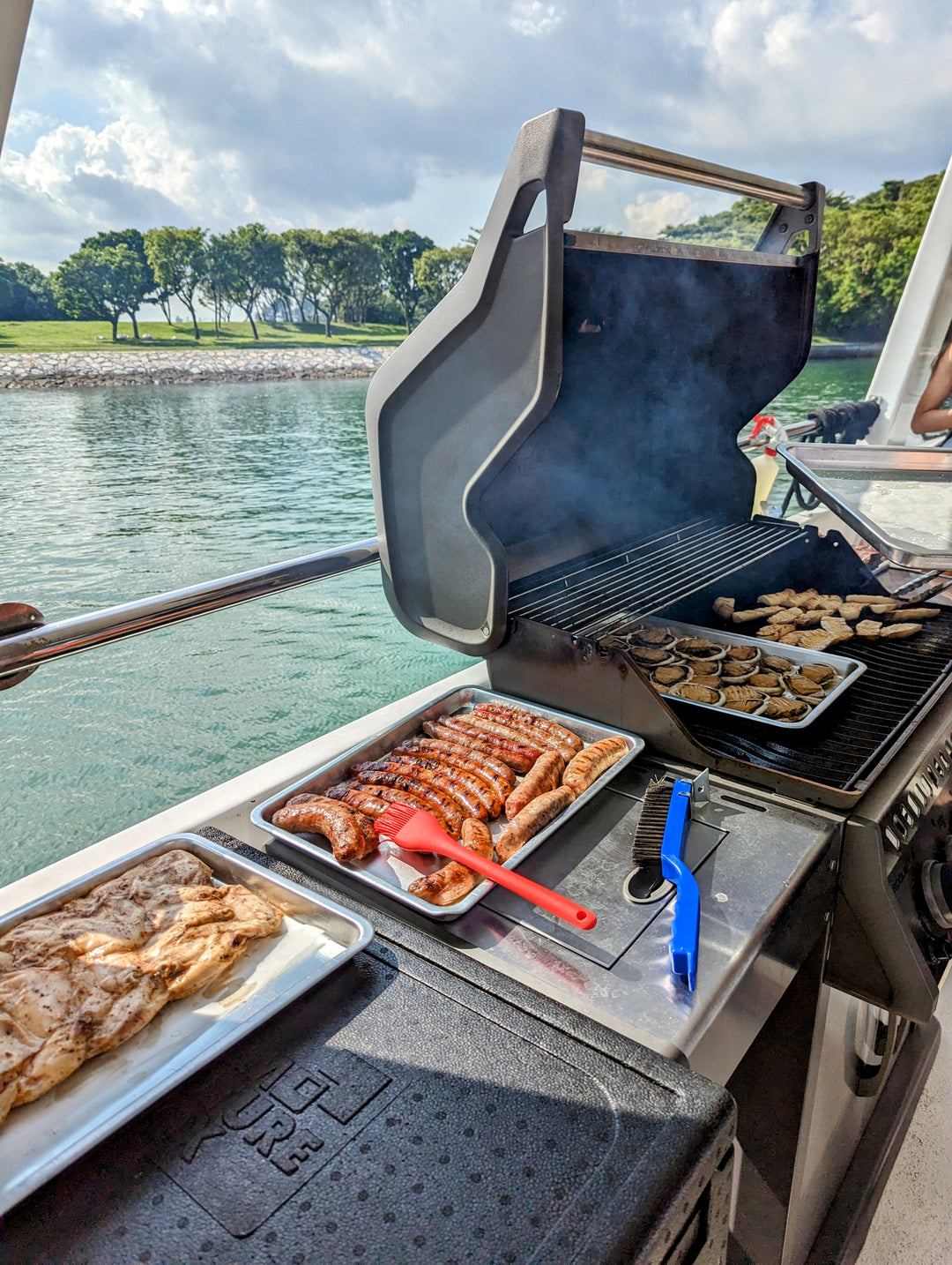 Premier Yacht BBQ Party: Celebrating Promotion in Style at Marina Bay Sands Area