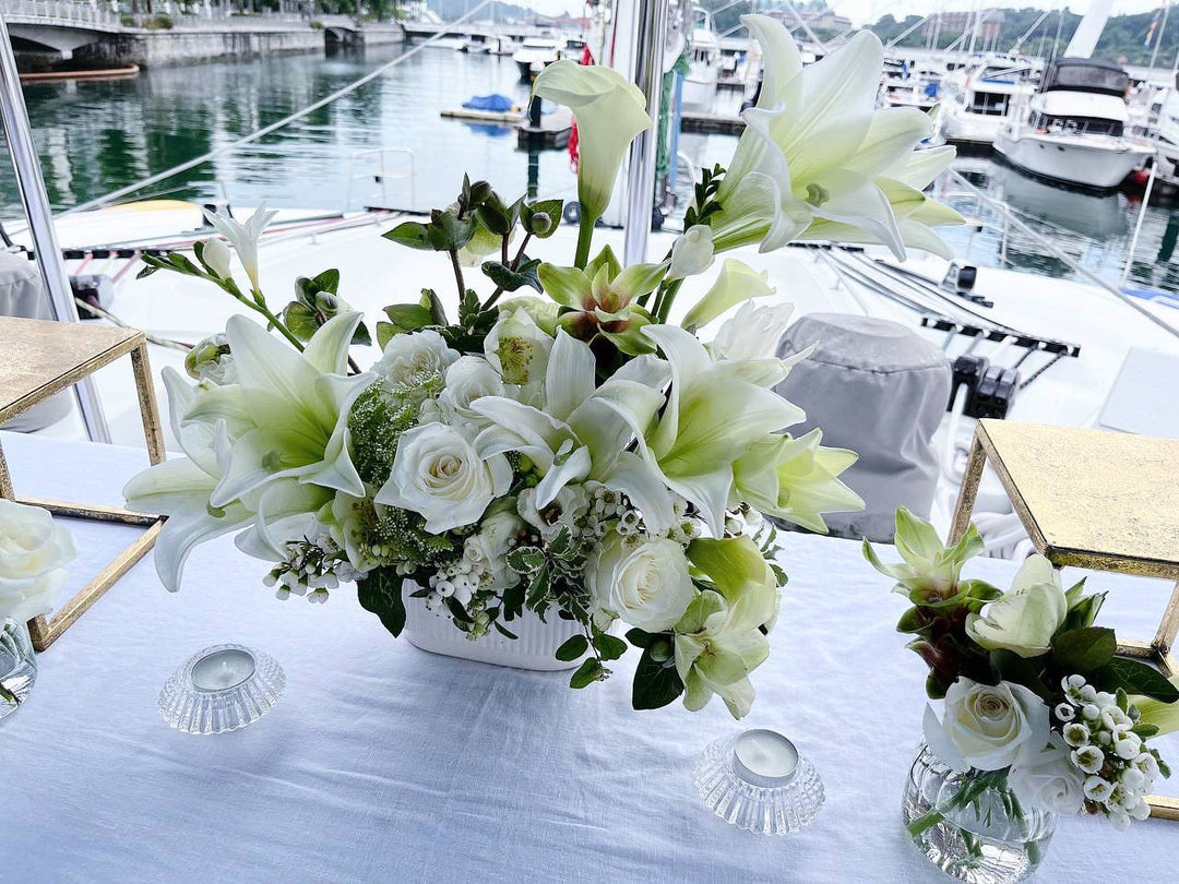 Vows, Waves, and BBQ: An Intimate Yacht Wedding Celebration at Marina Keppel Bay