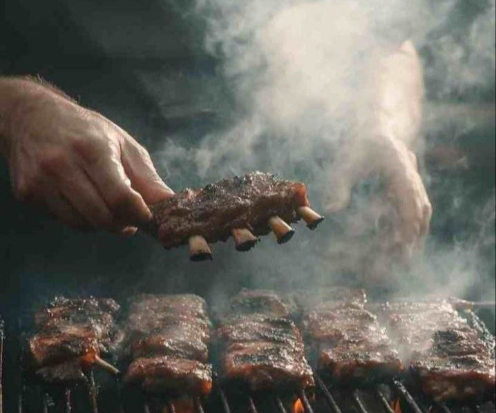Wood Smoked Barbeque in Singapore - Barbeque Maison - Premium Live Station BBQ Catering with Chef in Singapore
